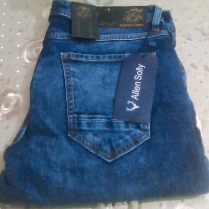 Allen Solly Jeans Pant.Export Quality Denim Pant For Men.